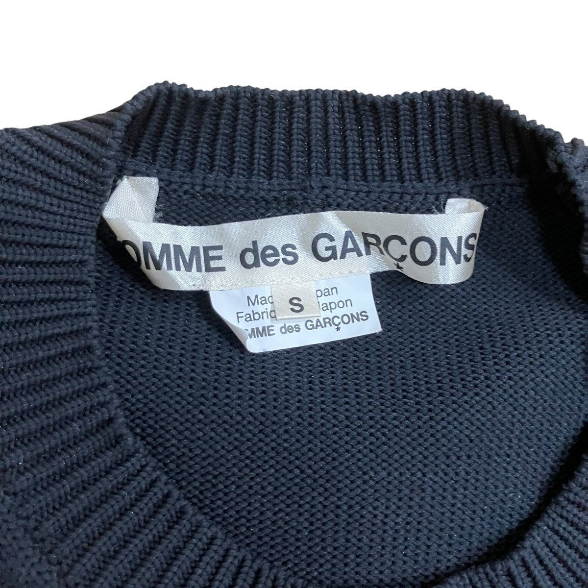 COMME des GARCONS アシンメトリーニット 古着・中古-5枚目のアイテム画像