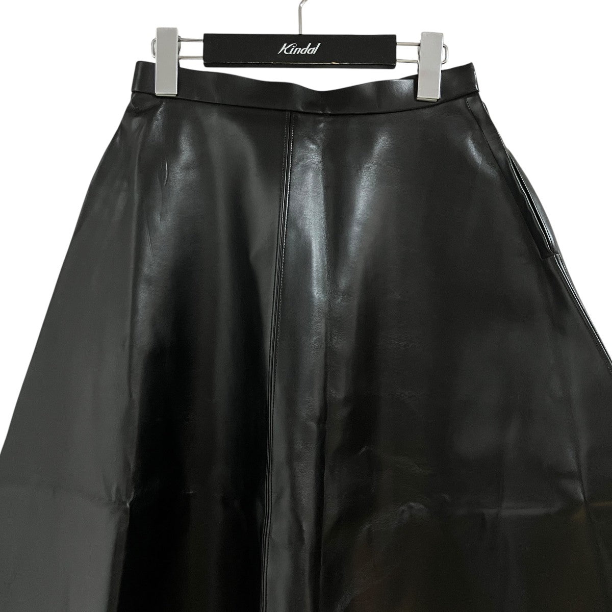 JUNYA WATANABE CDG フェイクレザースカート 古着・中古-2枚目のアイテム画像