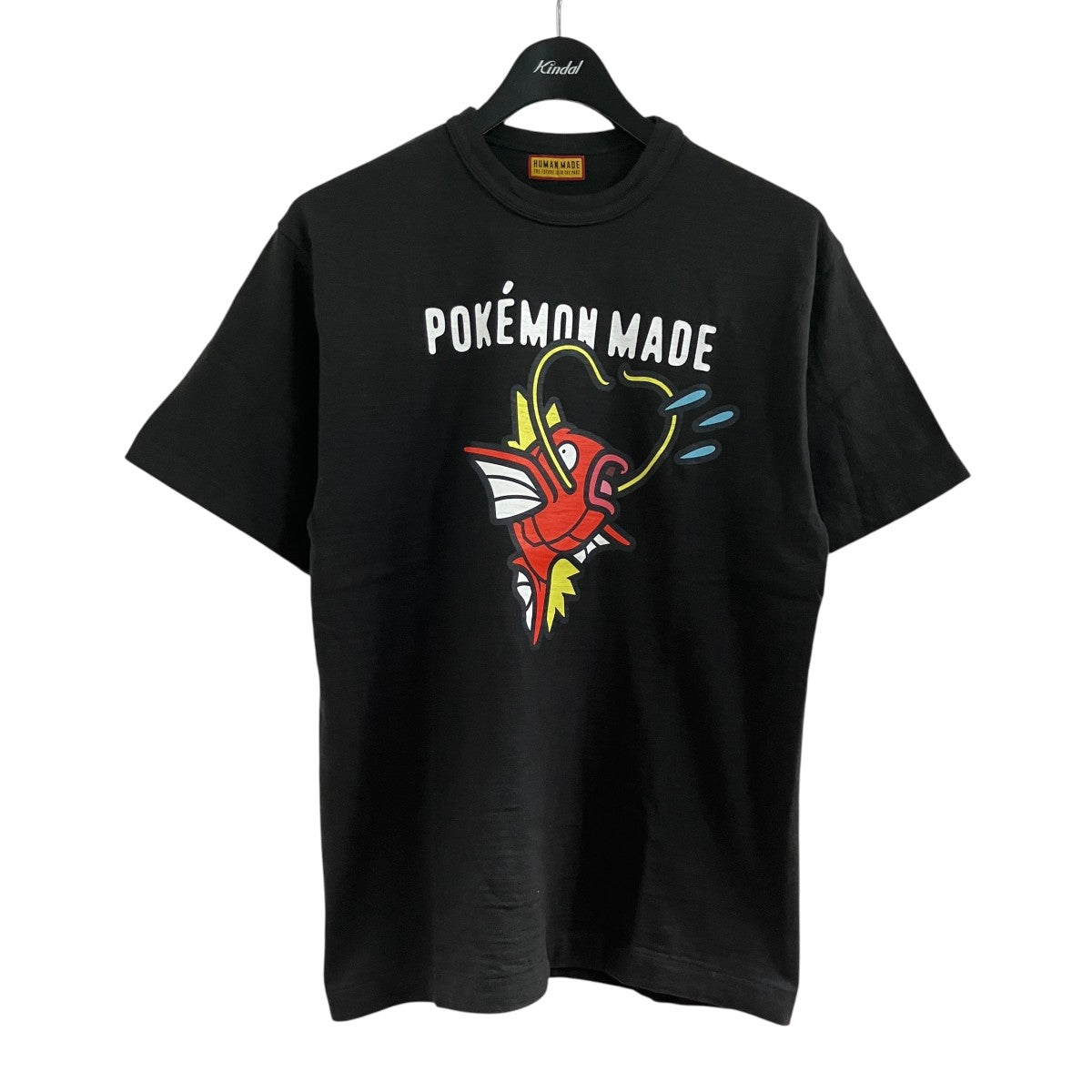 HUMAN MADE ×POKEMONコイキングプリントTシャツ 古着・中古-1枚目のアイテム画像