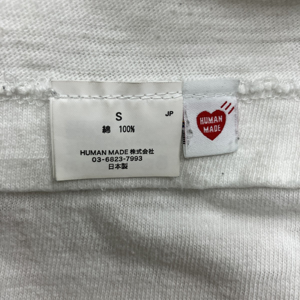HUMAN MADE ハートロゴプリントTシャツ 古着・中古-6枚目のアイテム画像