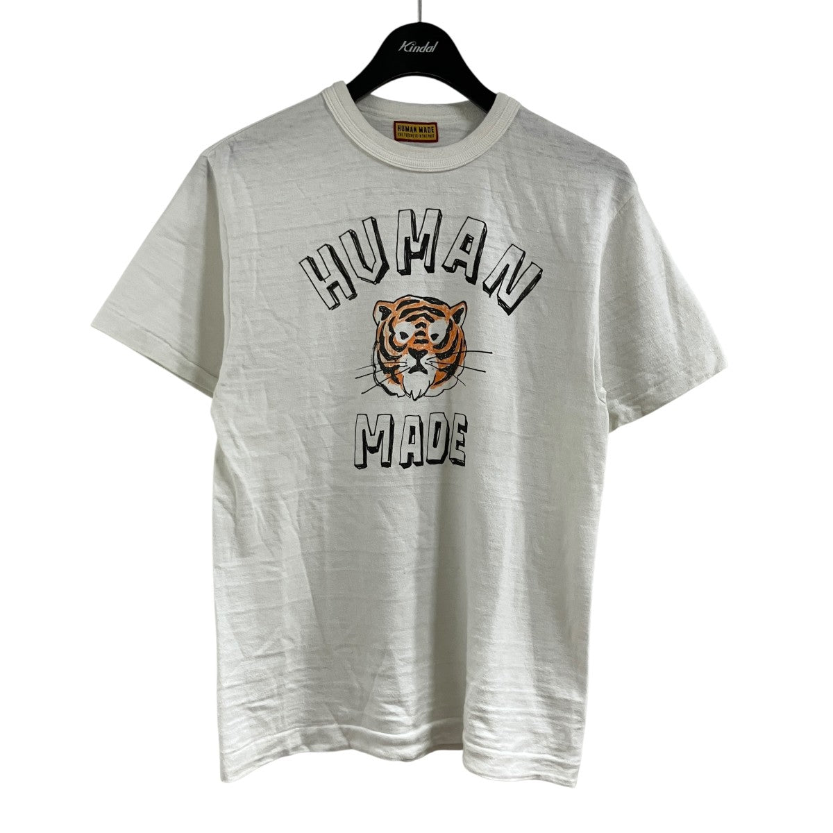 HUMAN MADE タイガープリントロゴTシャツ 古着・中古-1枚目のアイテム画像