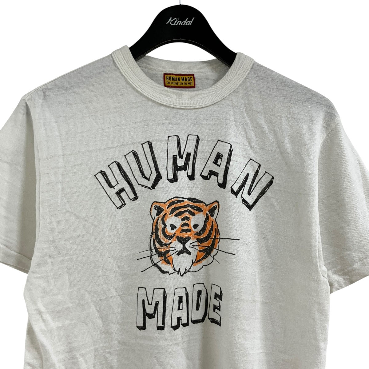 HUMAN MADE タイガープリントロゴTシャツ 古着・中古-2枚目のアイテム画像