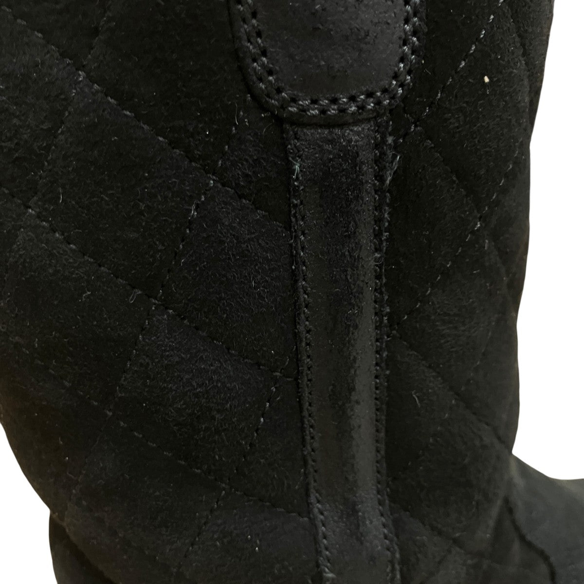 CHANEL マトラッセココマークムートンブーツ 古着・中古-9枚目のアイテム画像