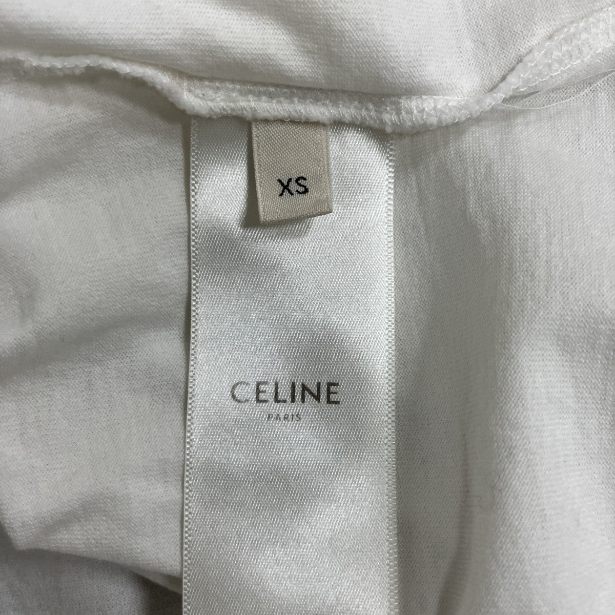 CELINE ロゴエンブロイダリーTシャツ 古着・中古-7枚目のアイテム画像