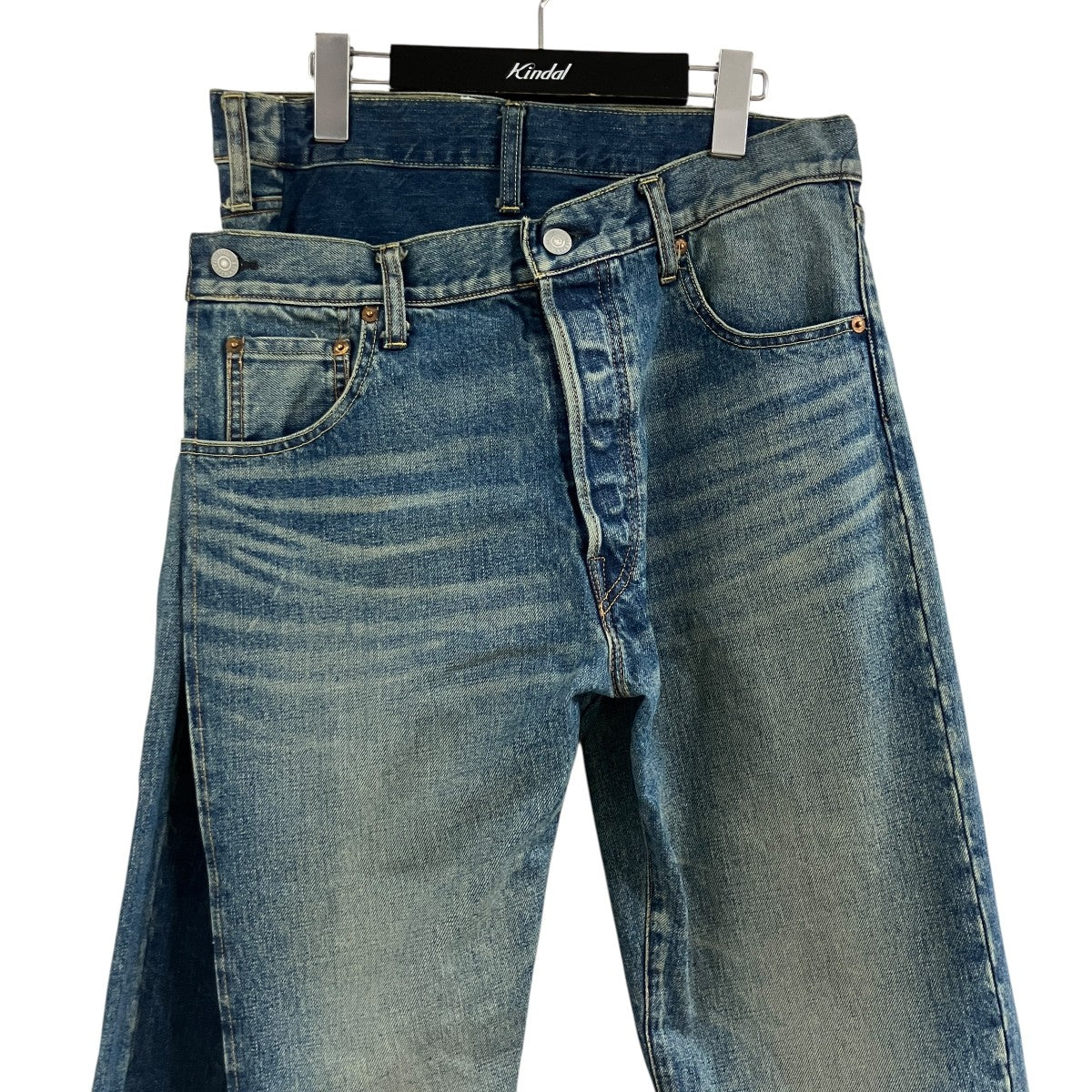 JUNYA WATANABE MAN×LEVI’S レイヤードデザインデニムパンツ 古着・中古-2枚目のアイテム画像