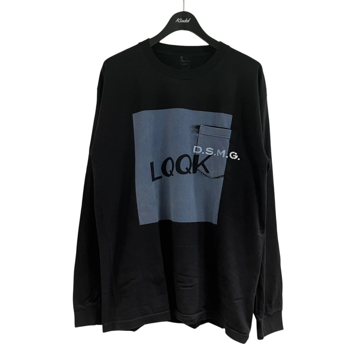 LQQK STUDIO×DOVER STREET MARKET プリントロングスリーブTシャツ 古着・中古-1枚目のアイテム画像