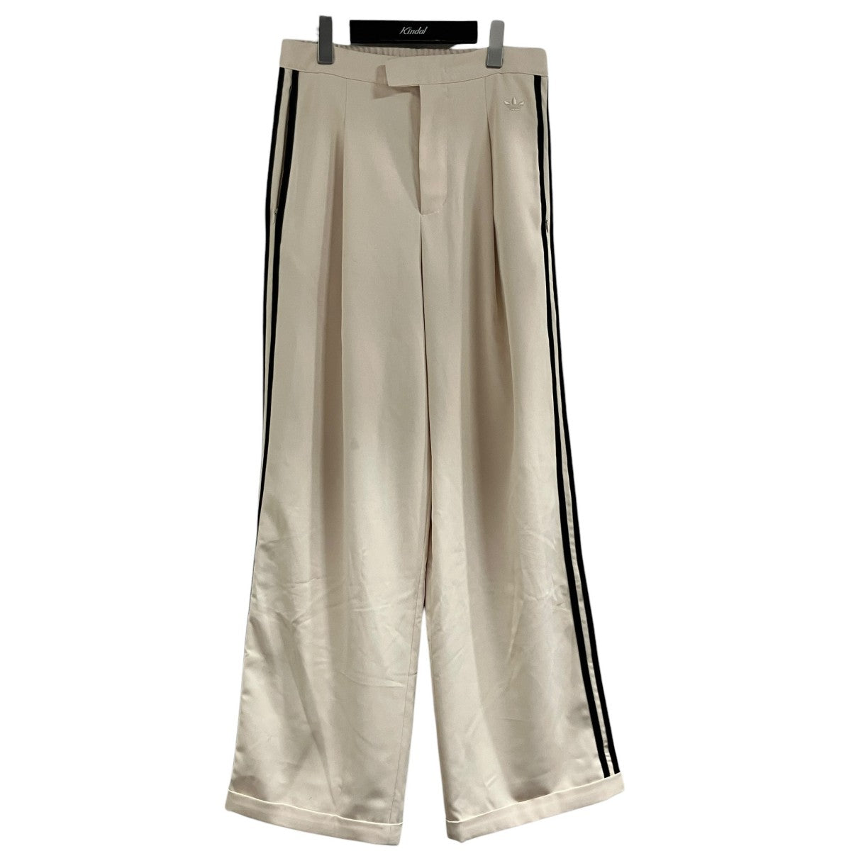 adidas×WALES BONNER ｢WB WIDE TROUSER｣ サイドラインワイドスラックスパンツ 古着・中古-1枚目のアイテム画像