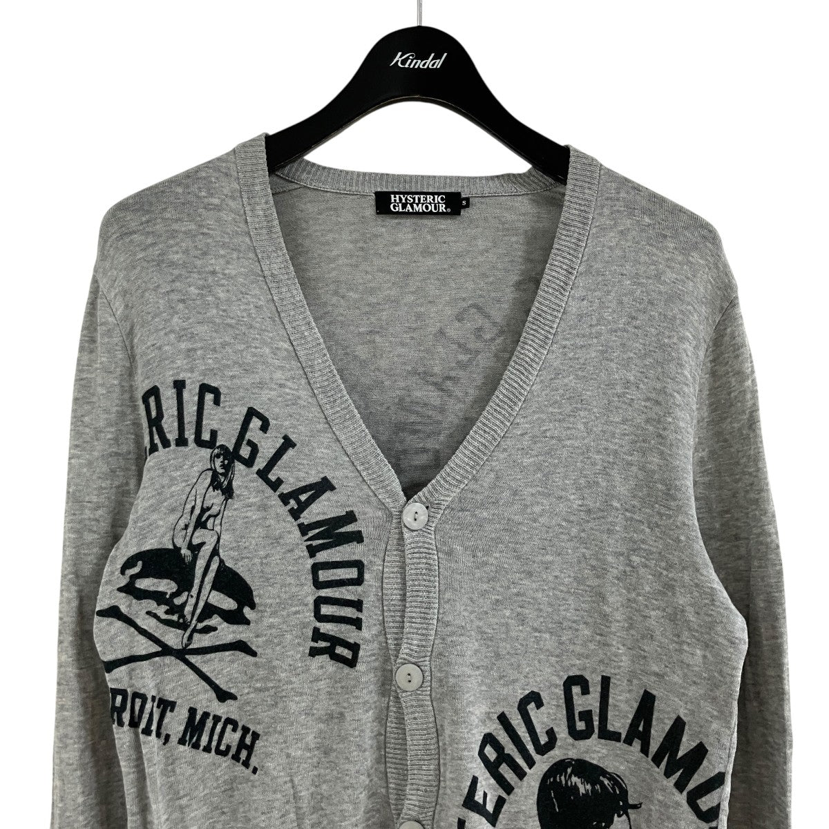 Hysteric Glamour(ヒステリックグラマー) プリントニットカーディガン