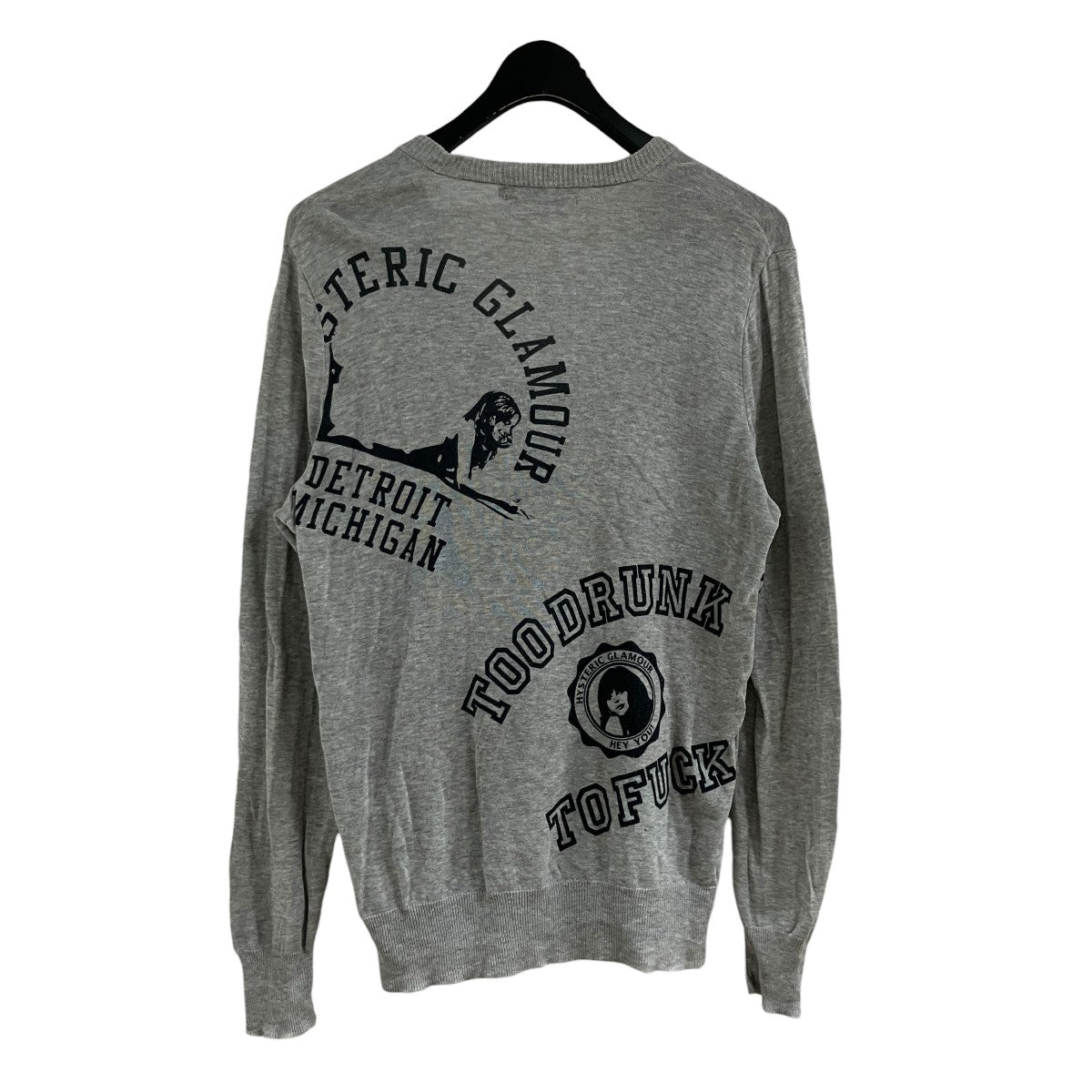 Hysteric Glamour(ヒステリックグラマー) プリントニットカーディガン
