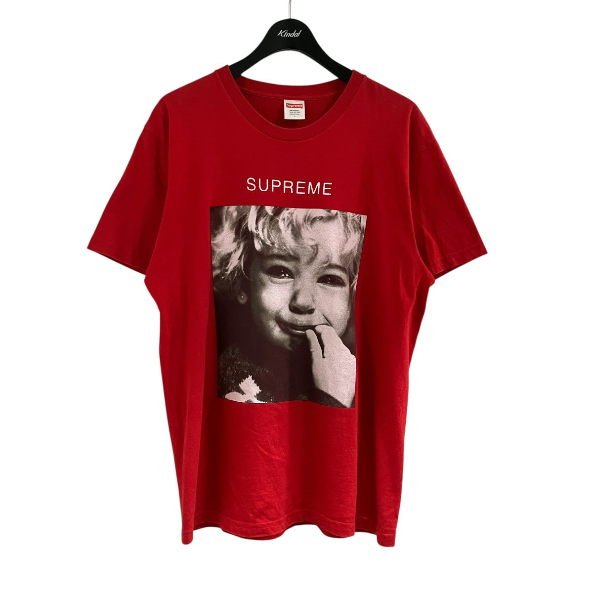 Supreme ｢Cry Baby Tee｣プリントTシャツ 古着・中古-1枚目のアイテム画像