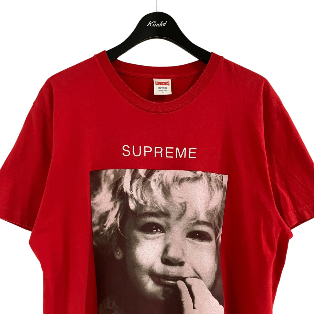 Supreme ｢Cry Baby Tee｣プリントTシャツ 古着・中古-2枚目のアイテム画像