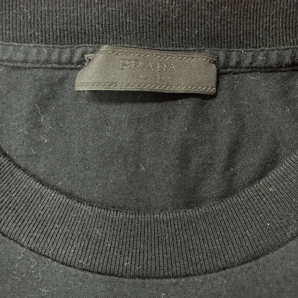 PRADA ロゴラバーパッチプリントTシャツ 古着・中古-7枚目のアイテム画像