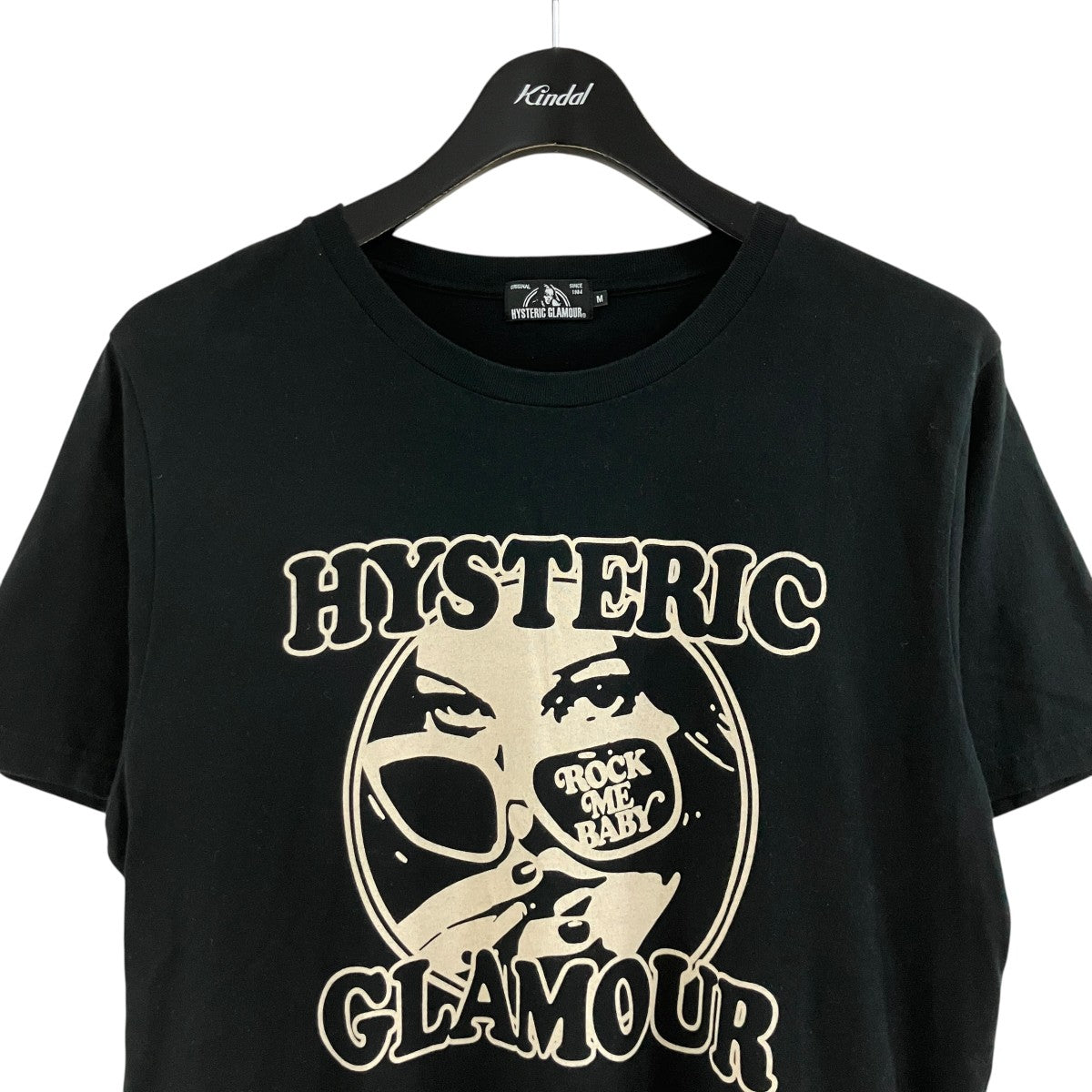 Hysteric Glamour ロゴプリントTシャツ 古着・中古-2枚目のアイテム画像