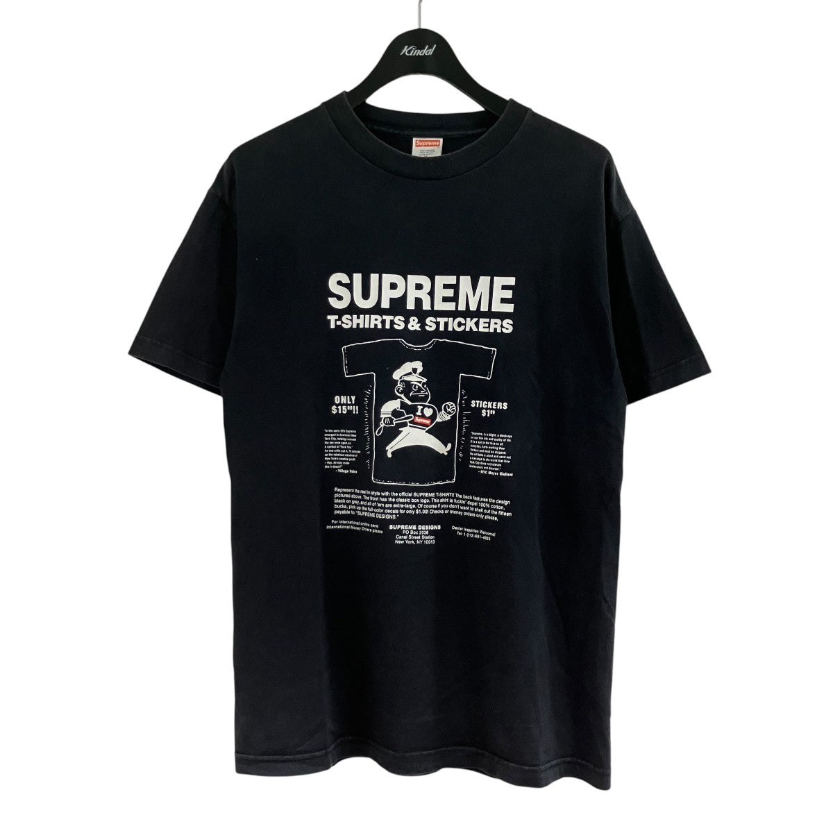 Supreme(シュプリーム) ｢T-shirt ＆ Stickers Tee｣プリントTシャツ