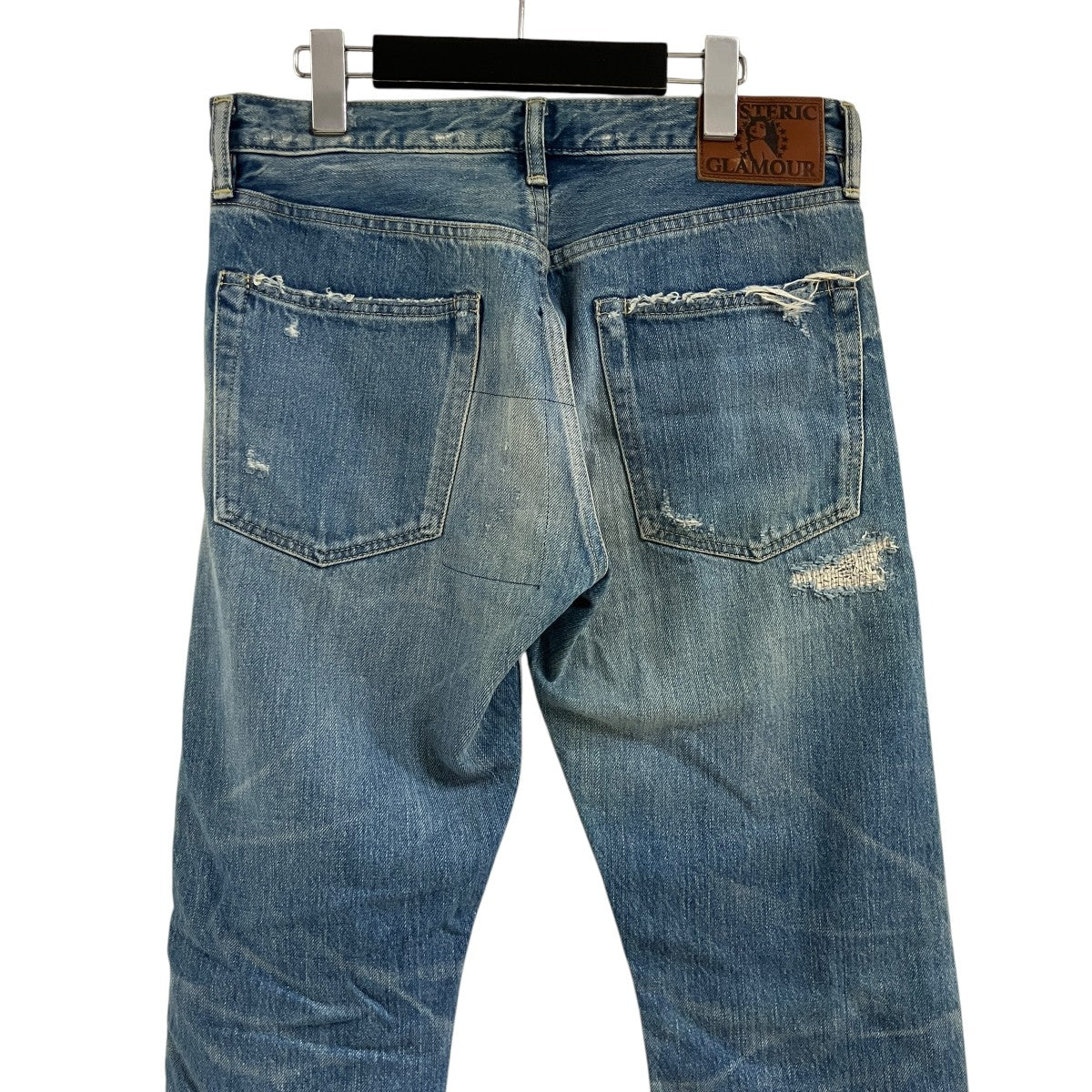 Hysteric Glamour クラッシュデザインスタッズデニムパンツ 古着・中古-4枚目のアイテム画像