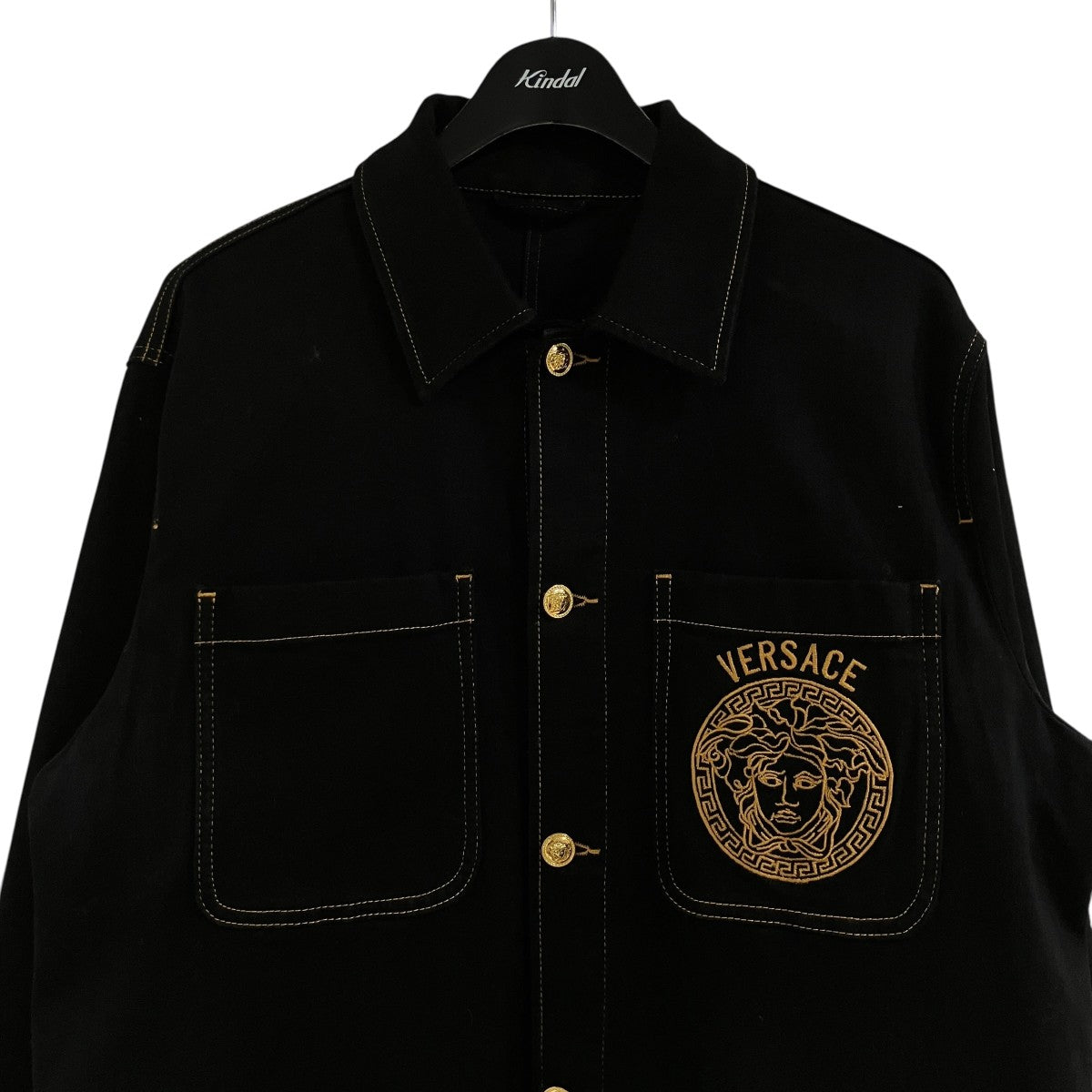 VERSACE(ヴェルサーチ) メデューサエンブロイダリーワークジャケット