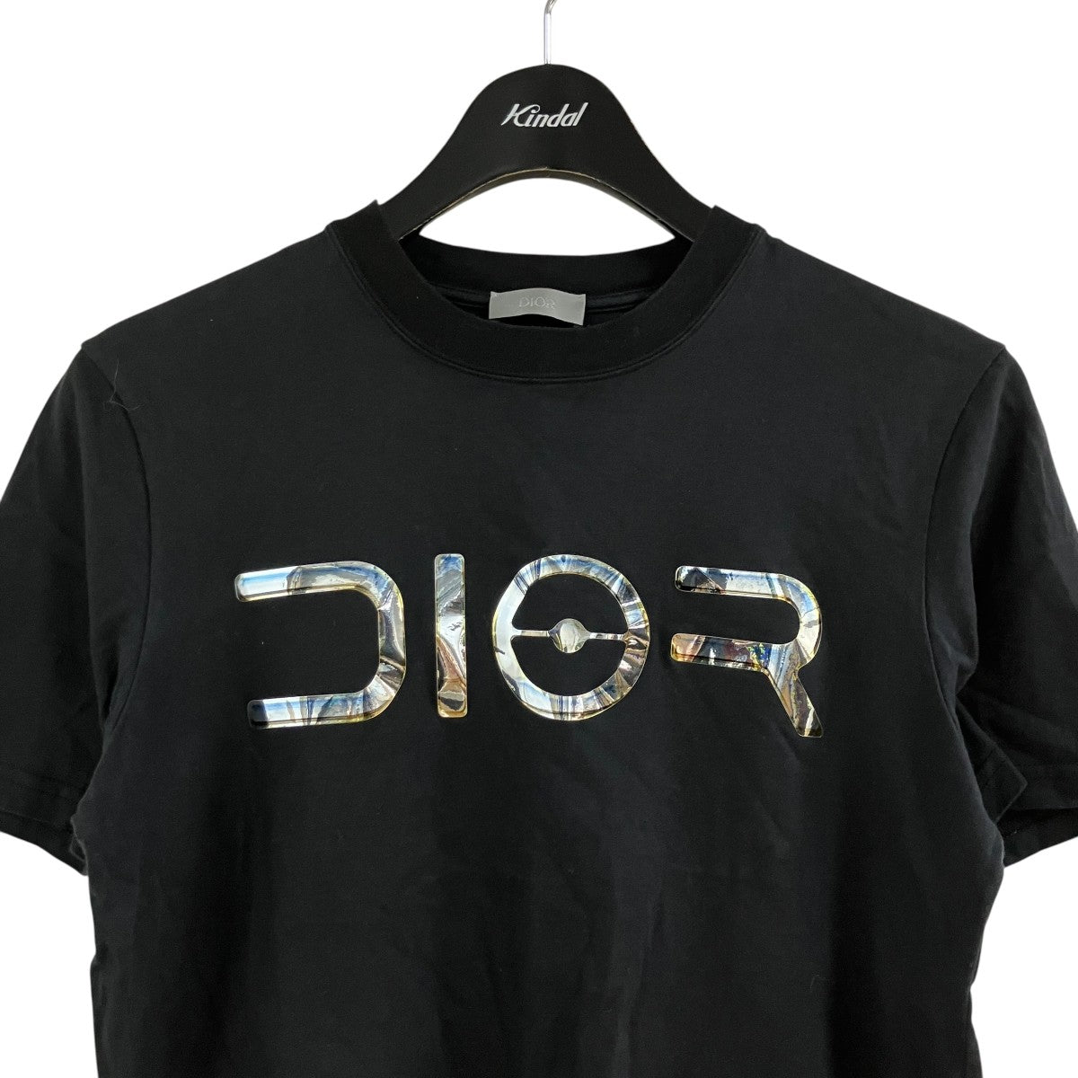 DIOR(ディオール) ロゴTシャツ 933J640A0533 ブラック サイズ XXS