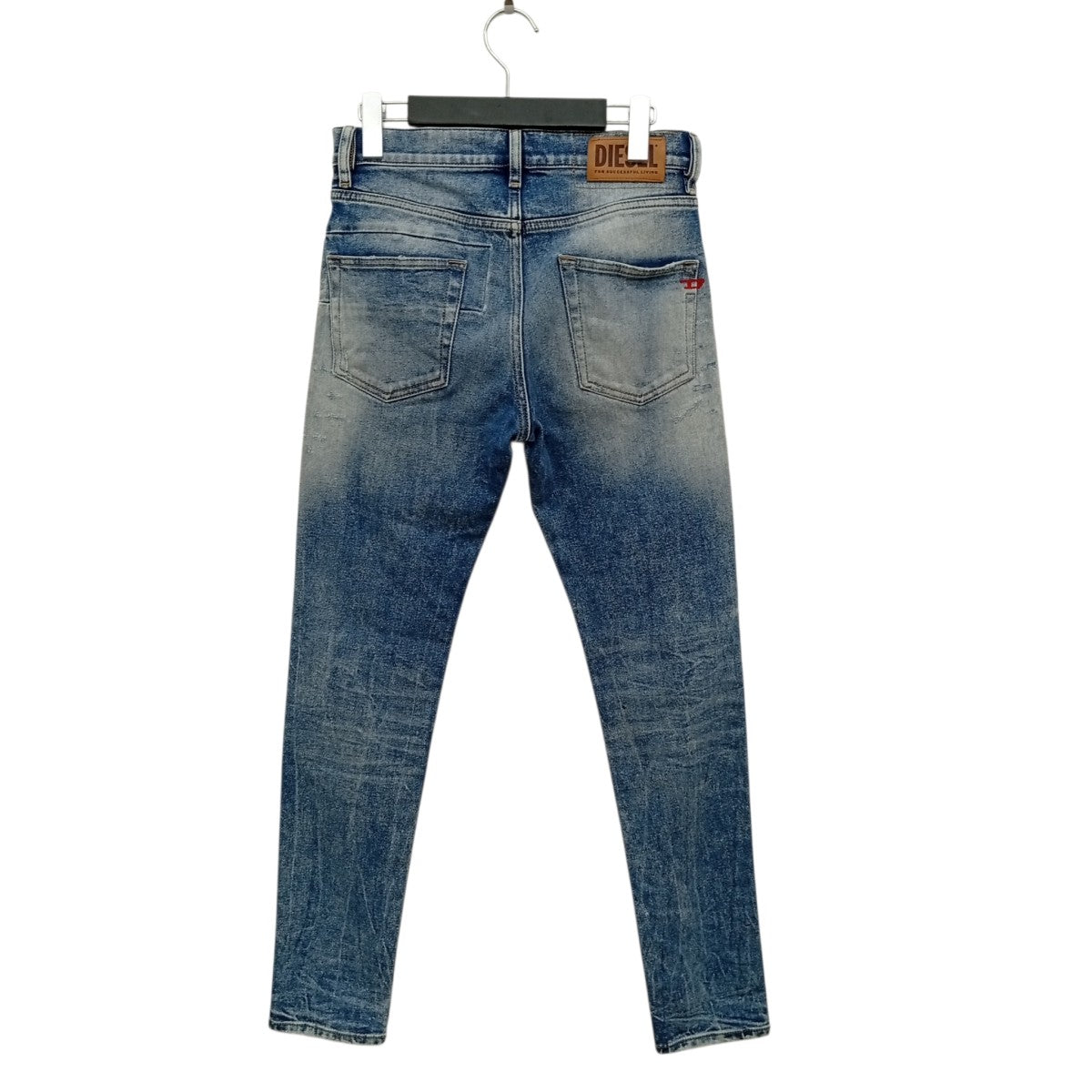 ダメージ加工スキニーデニムパンツW27-L30