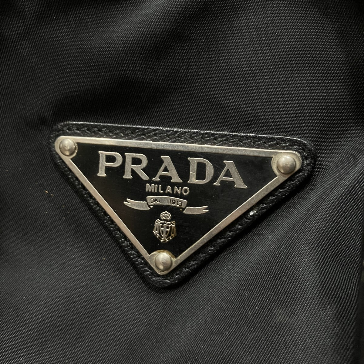 PRADA(プラダ) 三角ロゴナイロンボストンバッグ ブラック サイズ