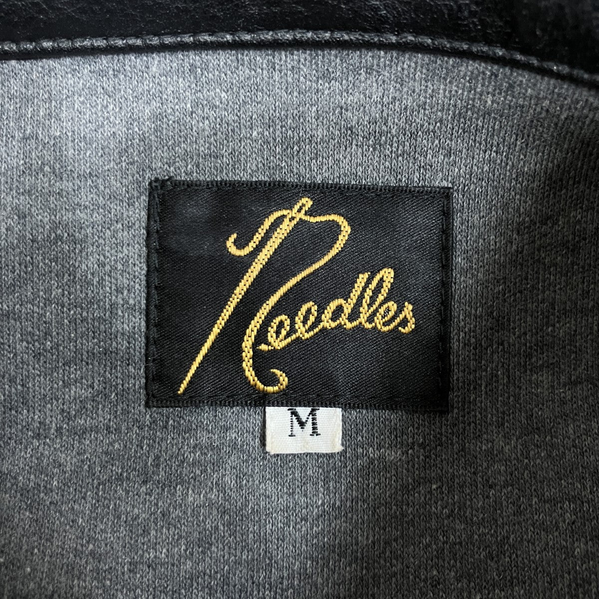 Needles(ニードルズ) フェイクレザージャケット RW1653 ブラック
