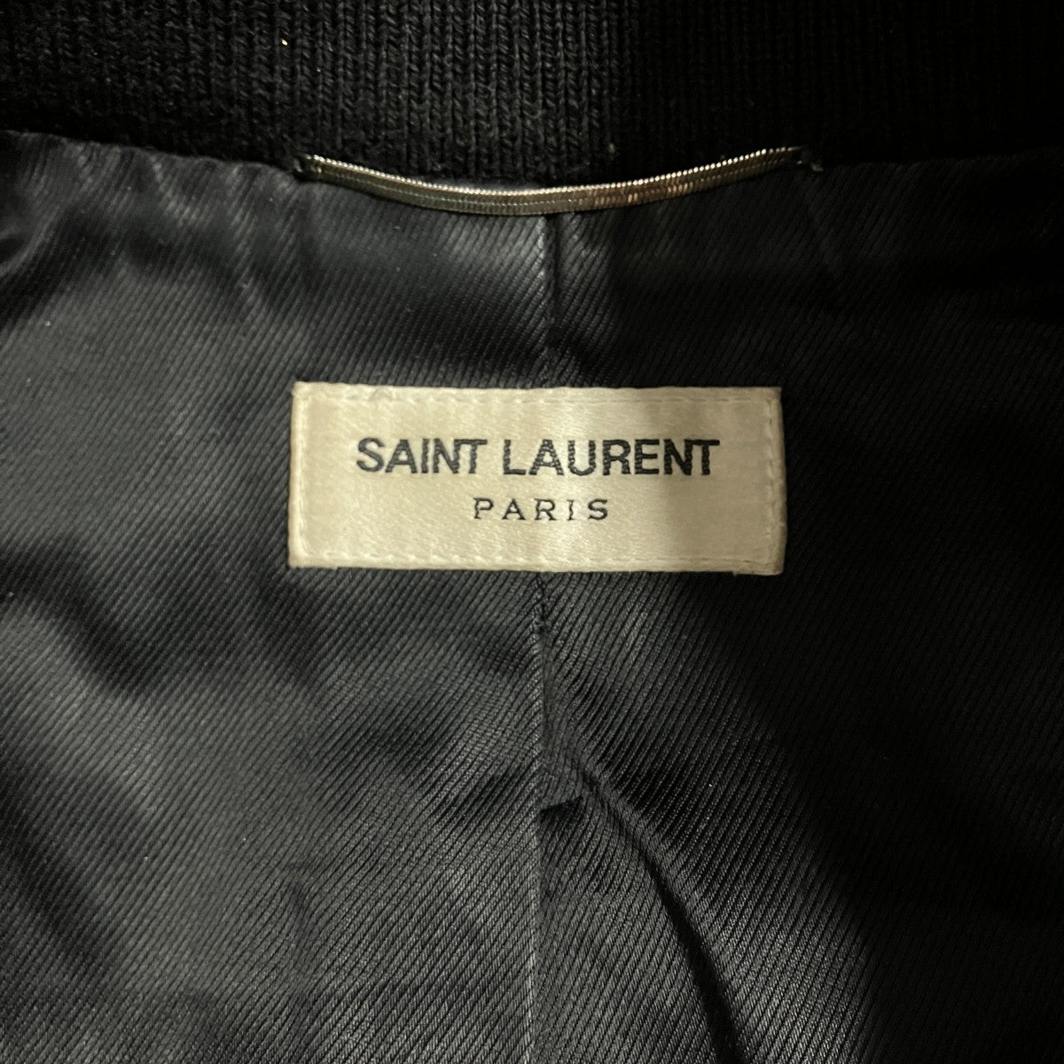 Saint Laurent Paris ウールテディジャケット 古着・中古-5枚目のアイテム画像