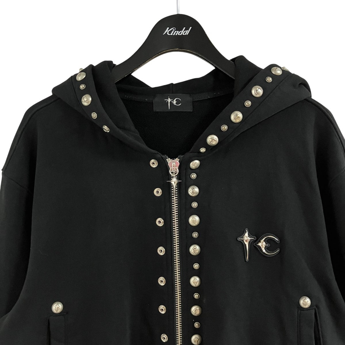 THUG CLUB(サグクラブ) ジップアップスタッズパーカー TC26SS0902W