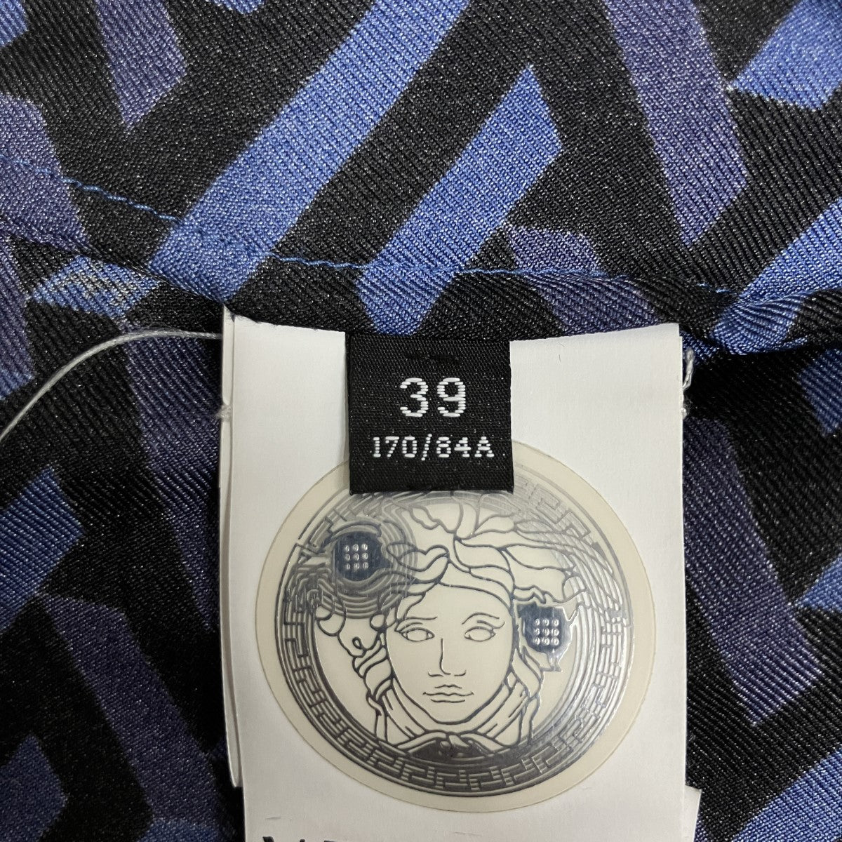 グラフィックシルクシャツ