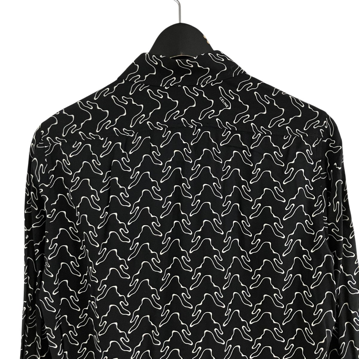 CELINE(セリーヌ) グラフィックシャツ 2C813977R ブラック×ホワイト