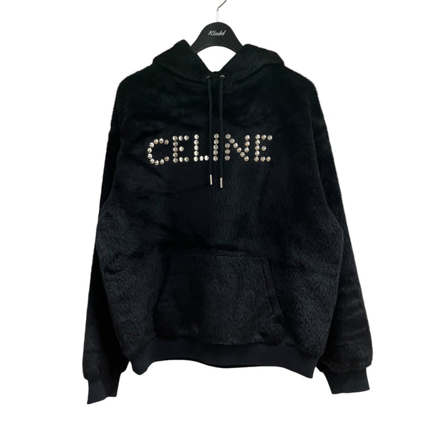 CELINE(セリーヌ) スタッズロゴ アルパカ x ウールプルオーバー