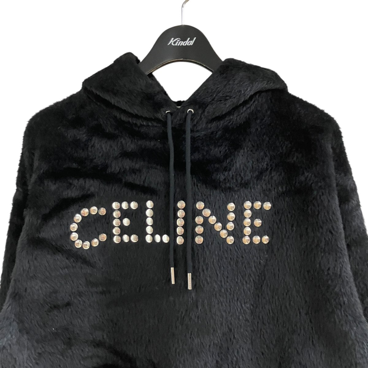 CELINE(セリーヌ) スタッズロゴ アルパカ x ウールプルオーバー
