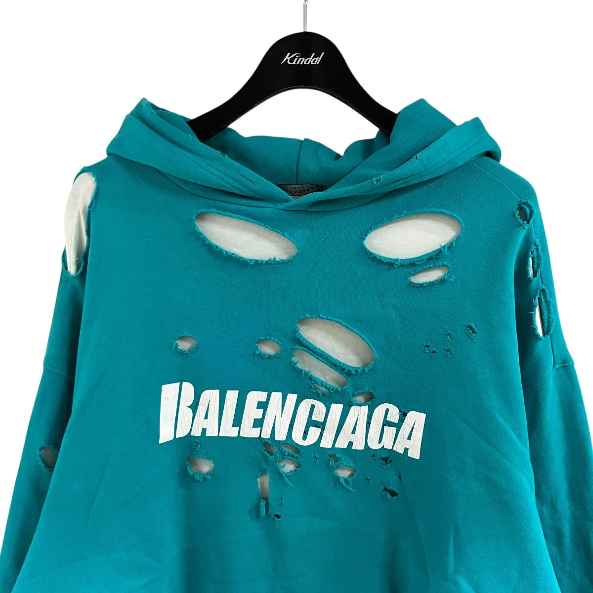 BALENCIAGA(バレンシアガ) デストロイ加工パーカー 659403 TKVB6
