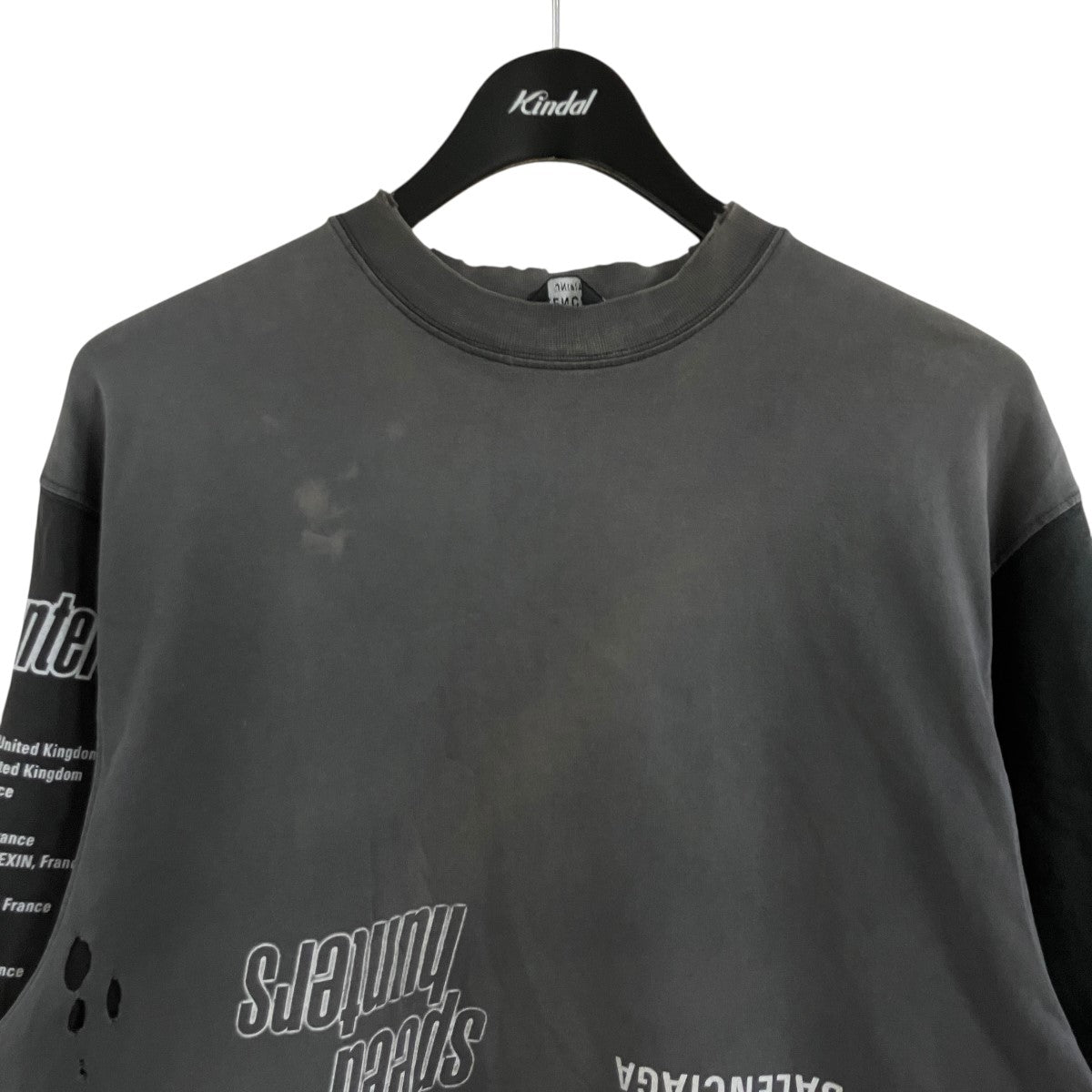 BALENCIAGA(バレンシアガ) スピードハンター アップサイドダウンT