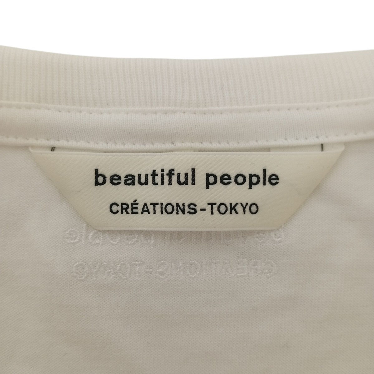 jersey kids embroidery T-shirtキッズロゴTシャツ1515310411