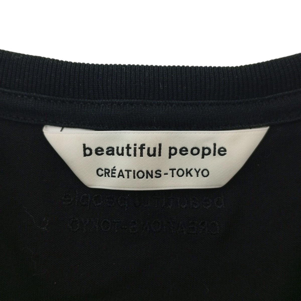 jersey kids embroidery T-shirtキッズロゴTシャツ1515310411 60/3
