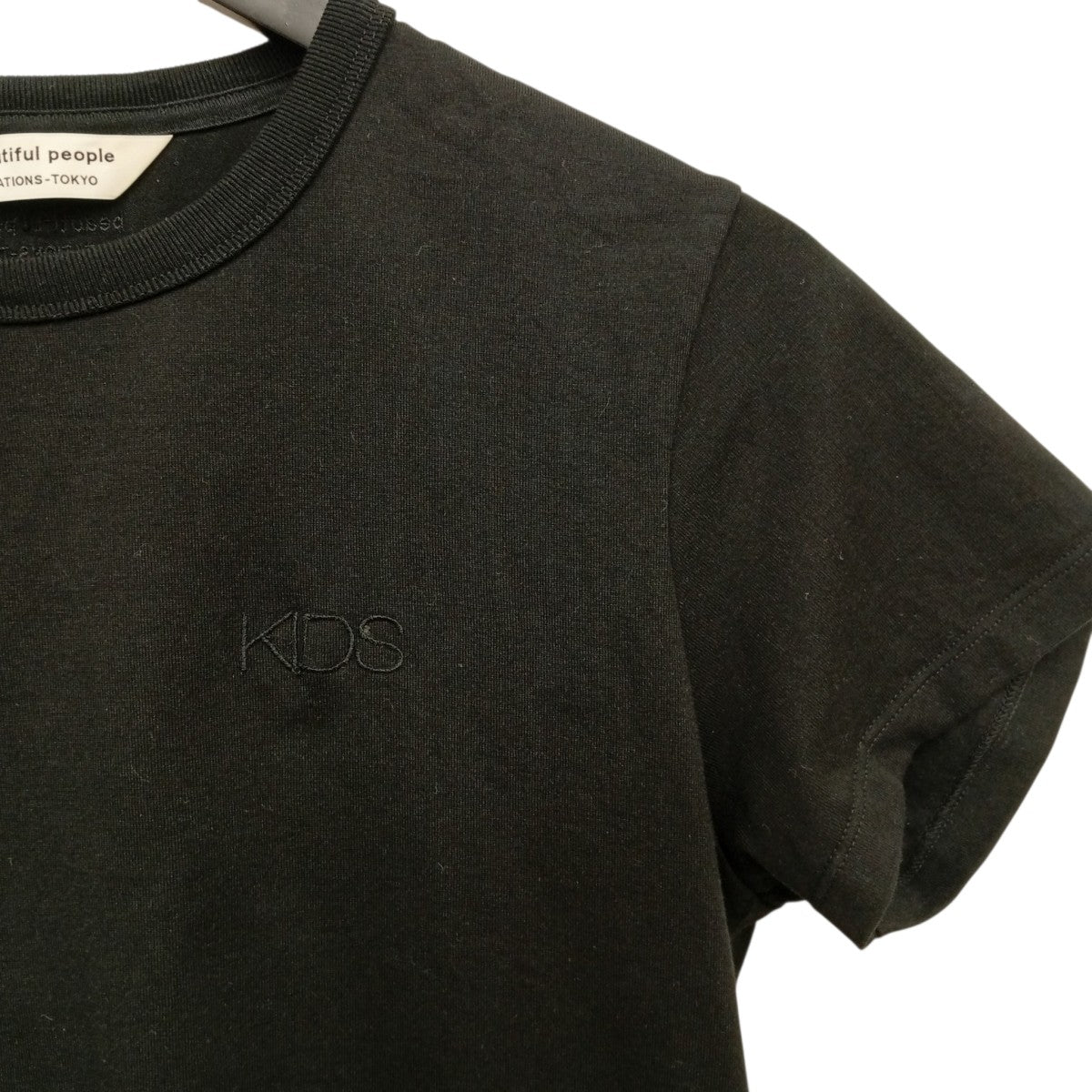 jersey kids embroidery T-shirtキッズロゴTシャツ1515310411 60/3