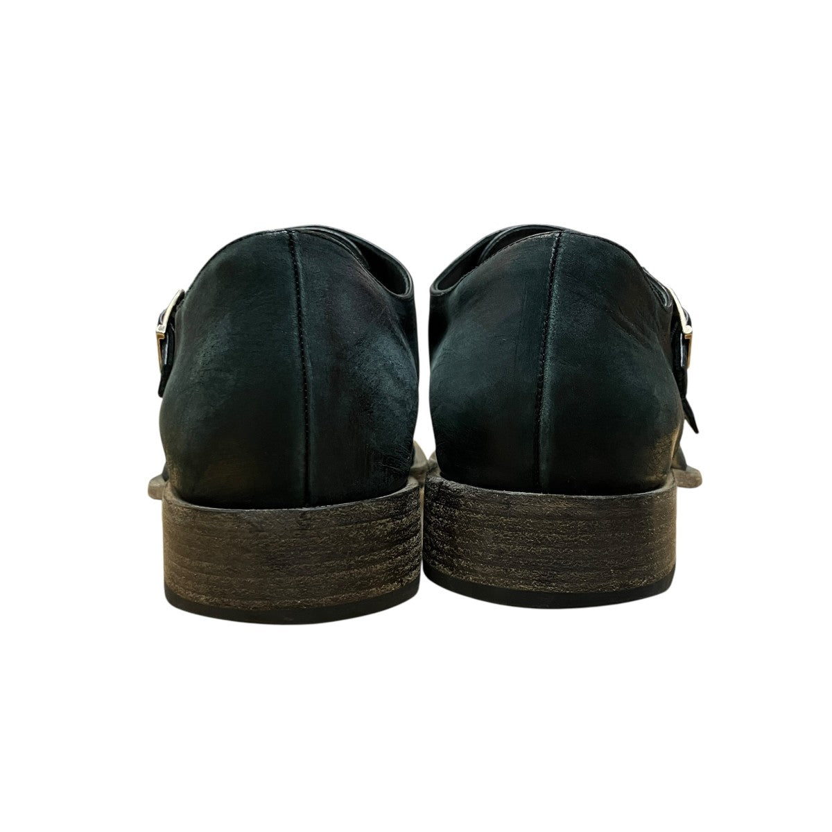 BALENCIAGA MONK EXT モンクダービーカーフスキン シューズ 古着・中古-5枚目のアイテム画像