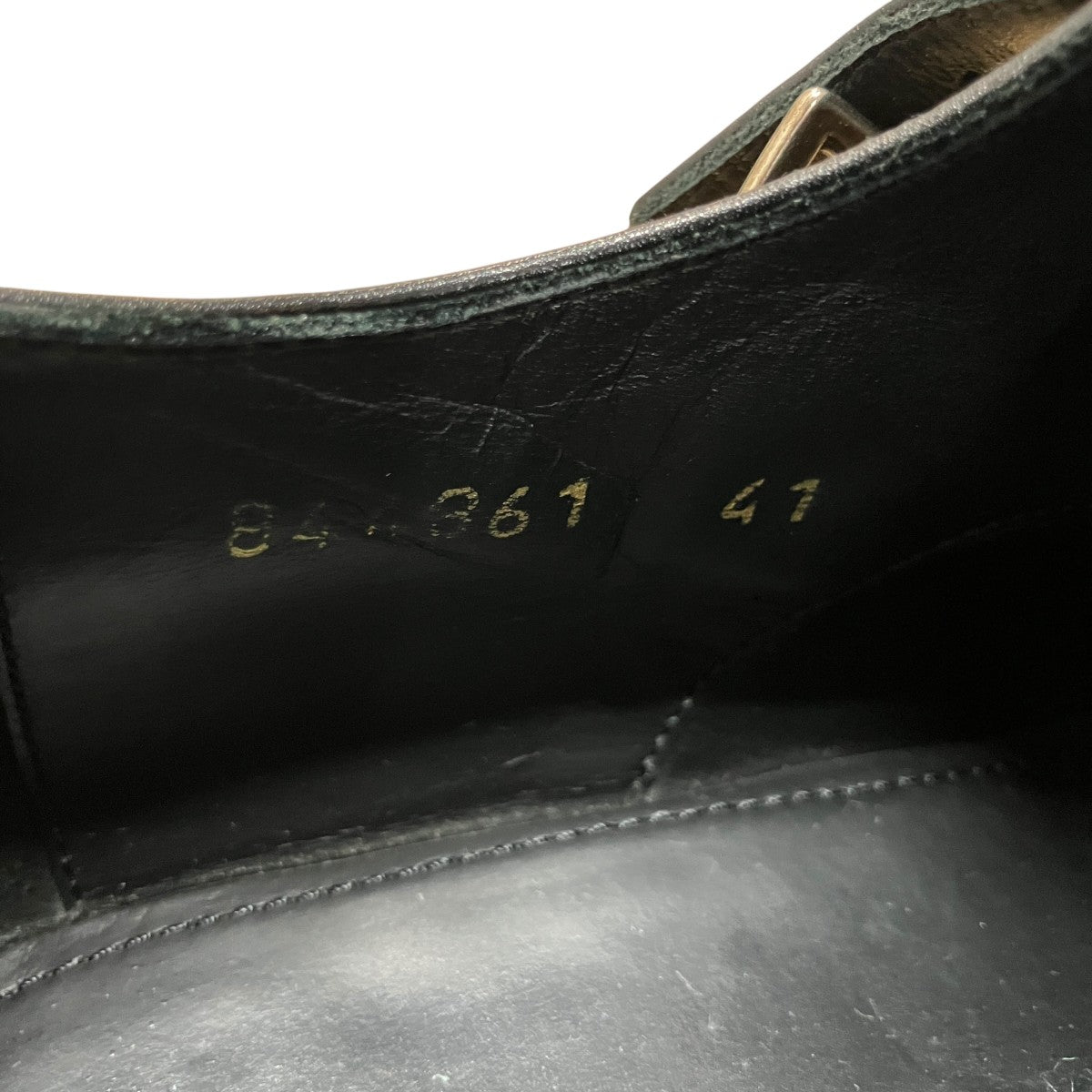 BALENCIAGA MONK EXT モンクダービーカーフスキン シューズ 古着・中古-8枚目のアイテム画像