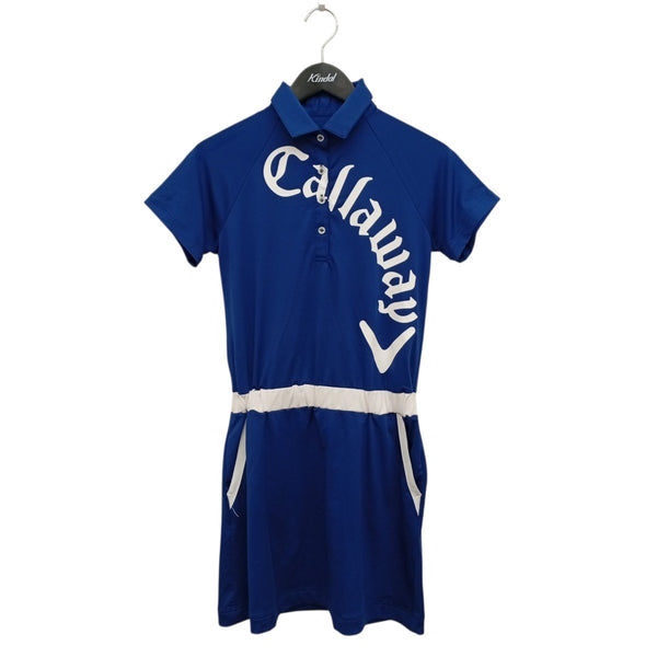 Callaway(キャロウェイ) ワンピース ブルー×ホワイト サイズ S｜【公式