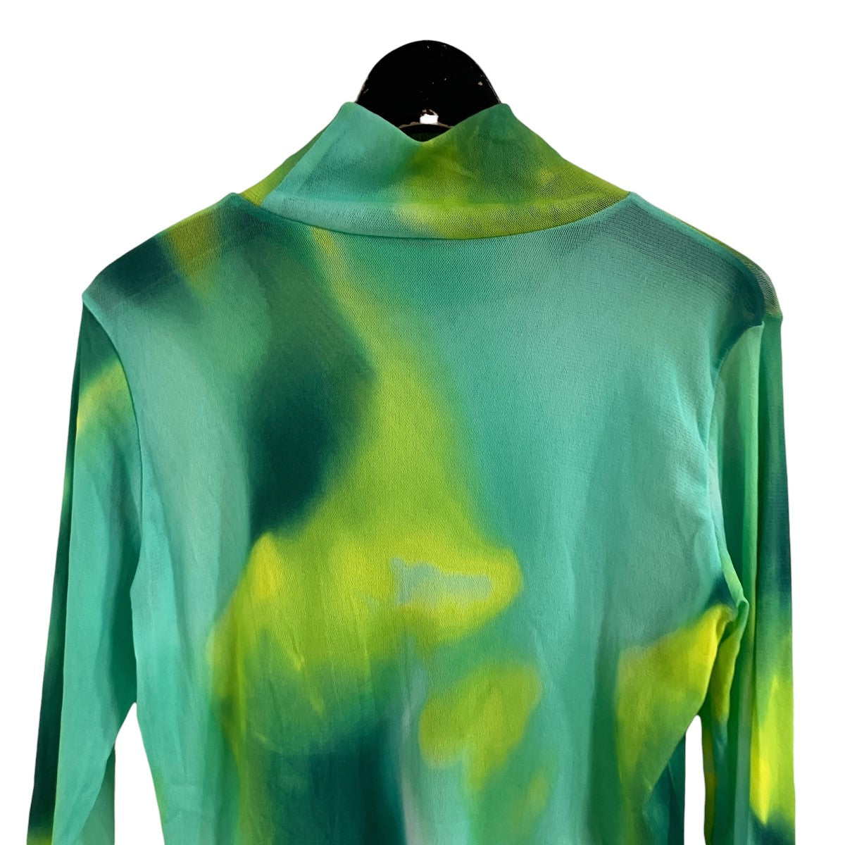 me ISSEY MIYAKE(ミーイッセイミヤケ) プリントシアーハイネック