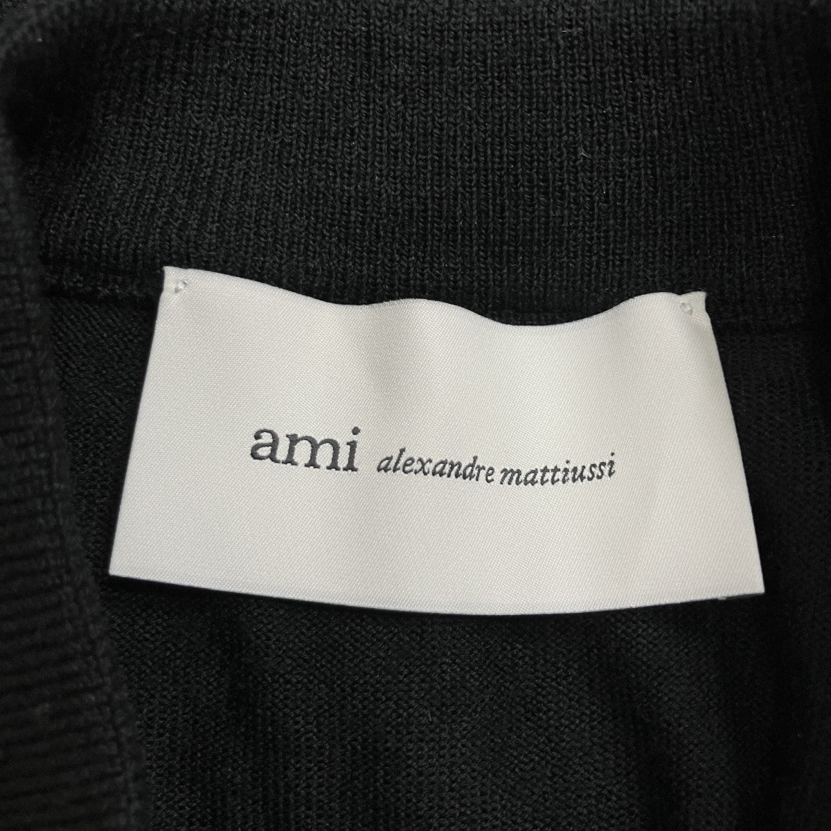 ブラックウール Ami De Coeur ショートスリーブ カーディガン