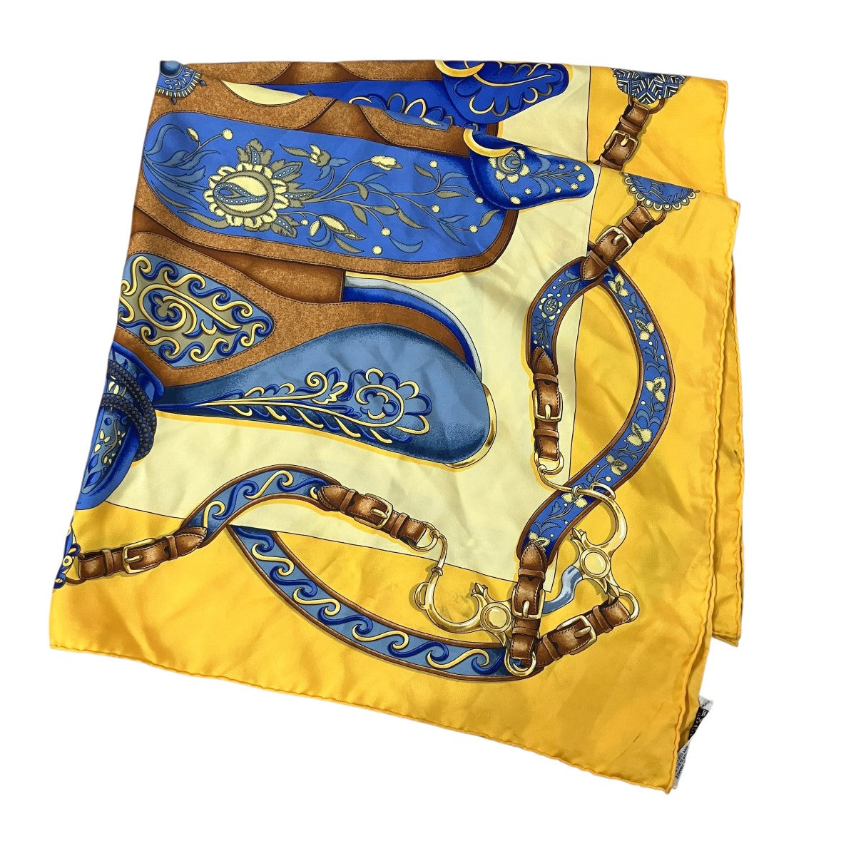 HERMES カレ90 FESTIVAL スカーフ 古着・中古-2枚目のアイテム画像