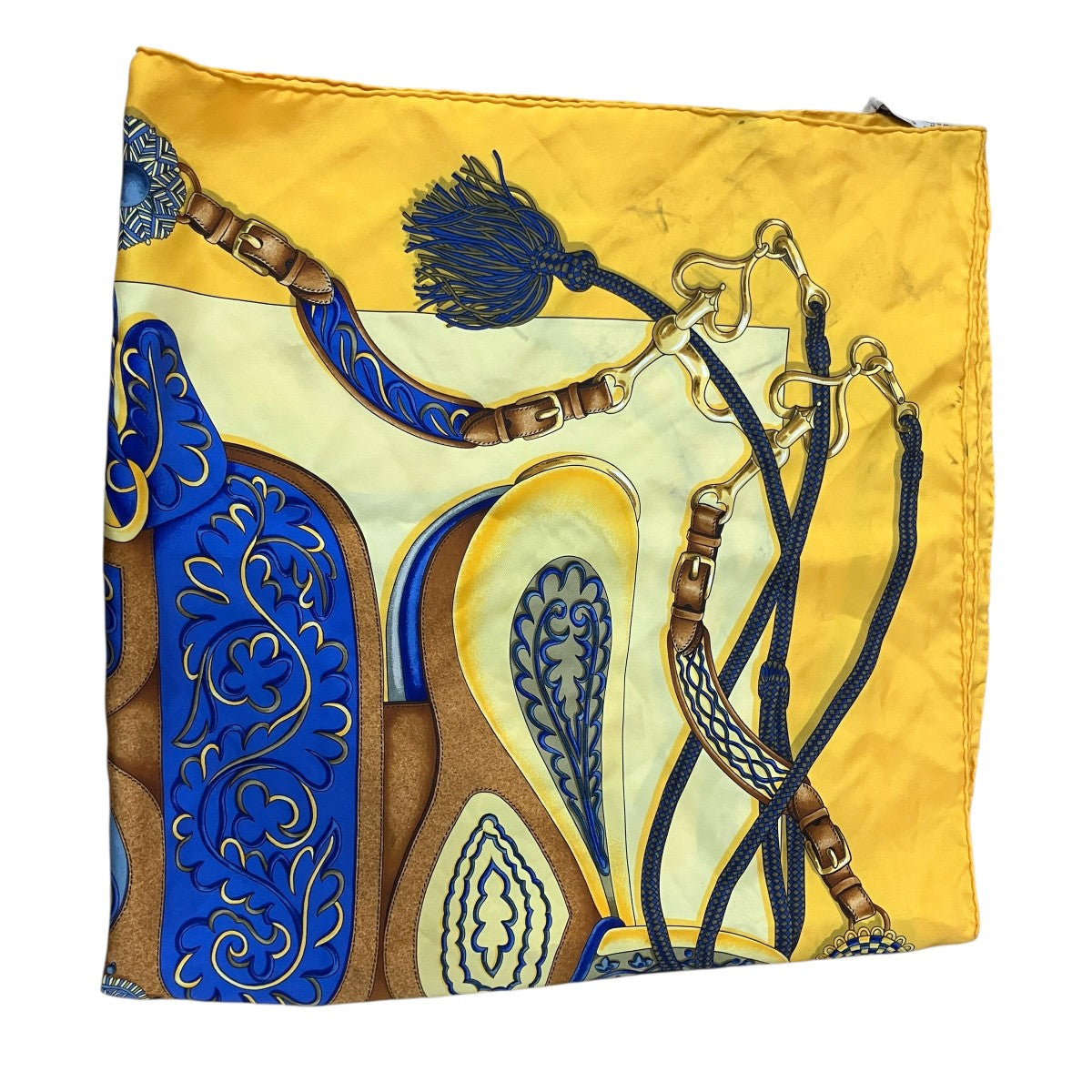 HERMES カレ90 FESTIVAL スカーフ 古着・中古-4枚目のアイテム画像