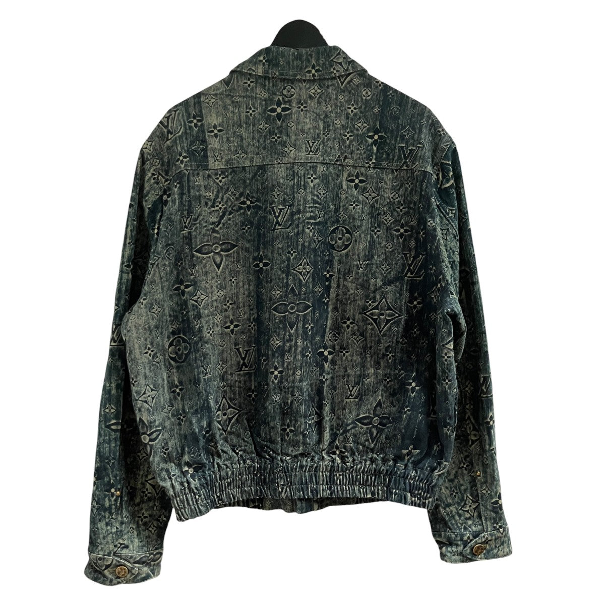 LOUIS VUITTON モノグラムテーラードデニムジャケット 古着・中古-3枚目のアイテム画像