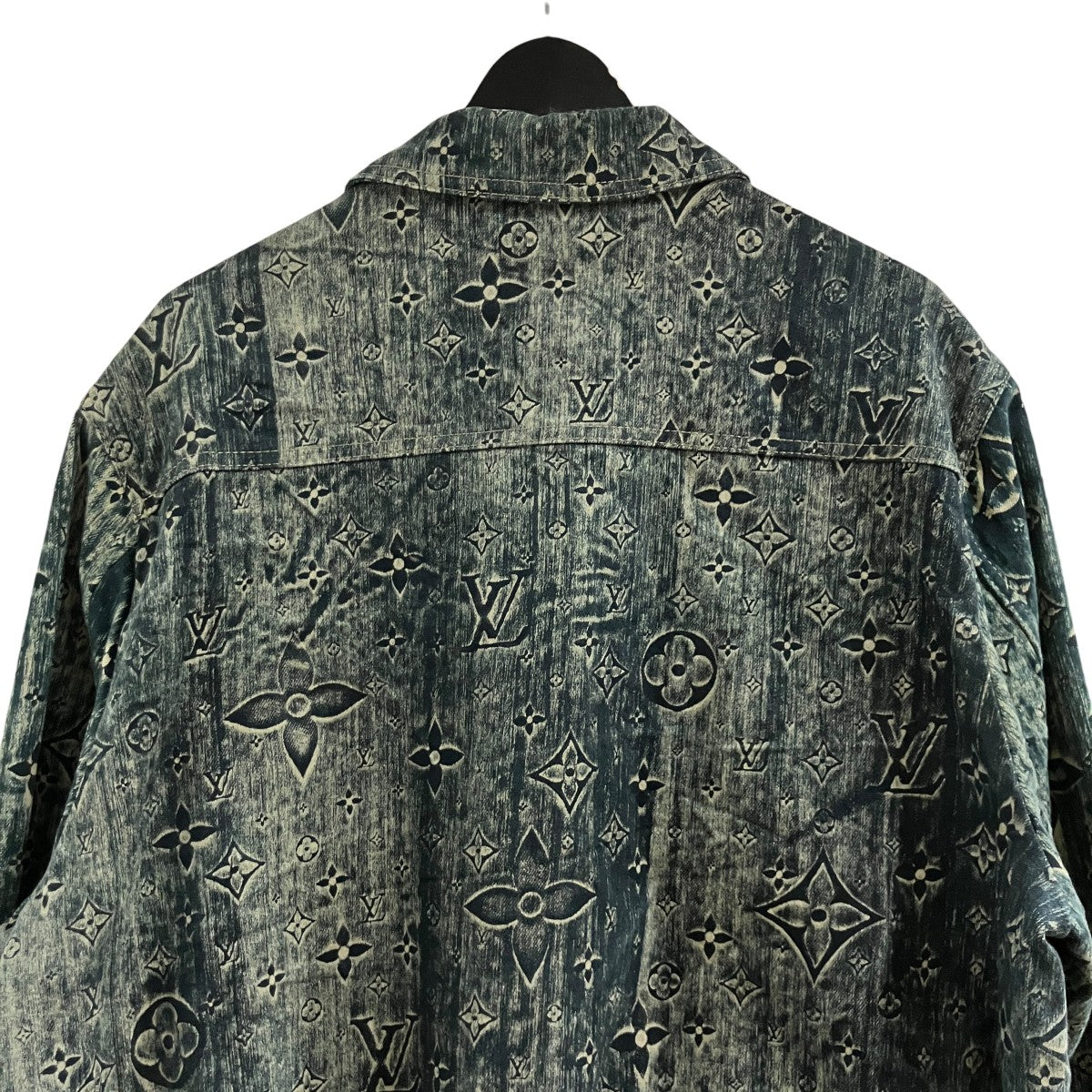 LOUIS VUITTON モノグラムテーラードデニムジャケット 古着・中古-4枚目のアイテム画像