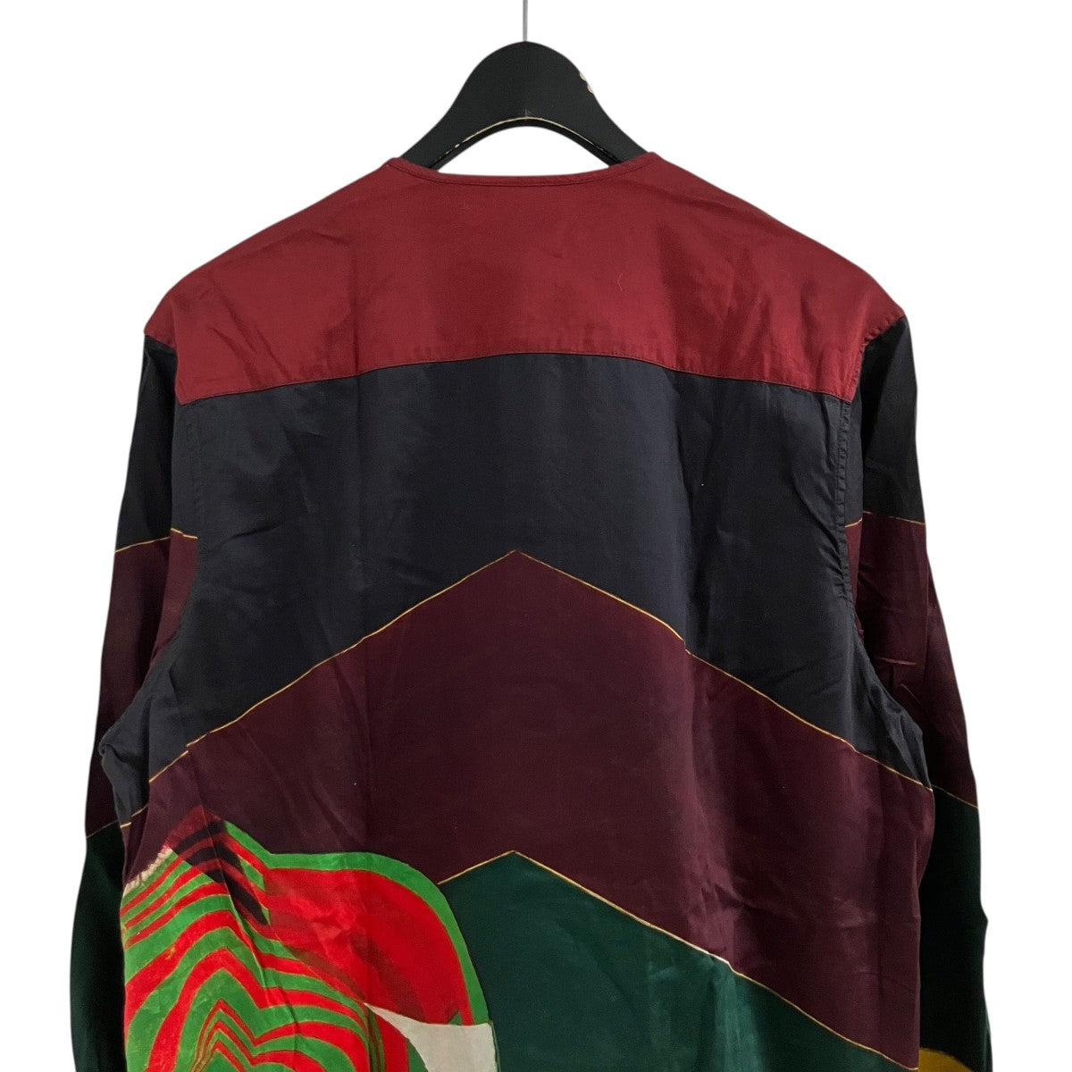 WALES BONNER LOVERS ROCKエスニックボーダーシャツMA20SH07 古着・中古-4枚目のアイテム画像