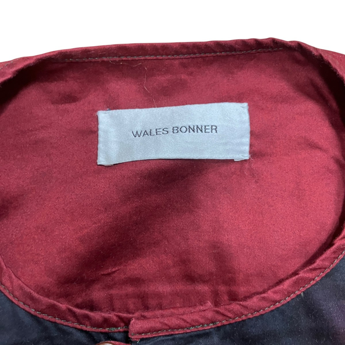 WALES BONNER LOVERS ROCKエスニックボーダーシャツMA20SH07 古着・中古-5枚目のアイテム画像