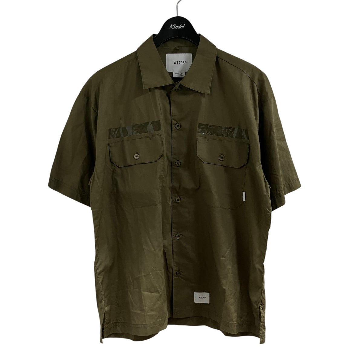 WTAPS(ダブルタップス) ショートスリーブシャツ 231BRDT-SHM03 カーキ