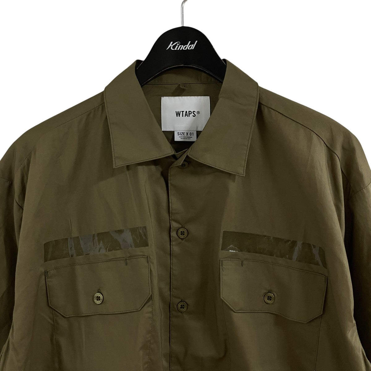 WTAPS(ダブルタップス) ショートスリーブシャツ 231BRDT-SHM03 カーキ