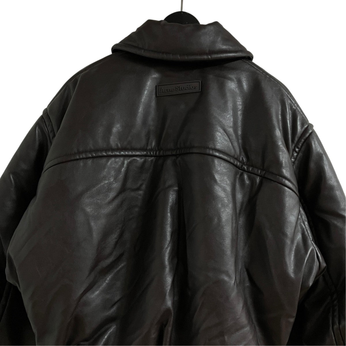 ACNE STUDIOS コーティングボンバージャケット 古着・中古-4枚目のアイテム画像