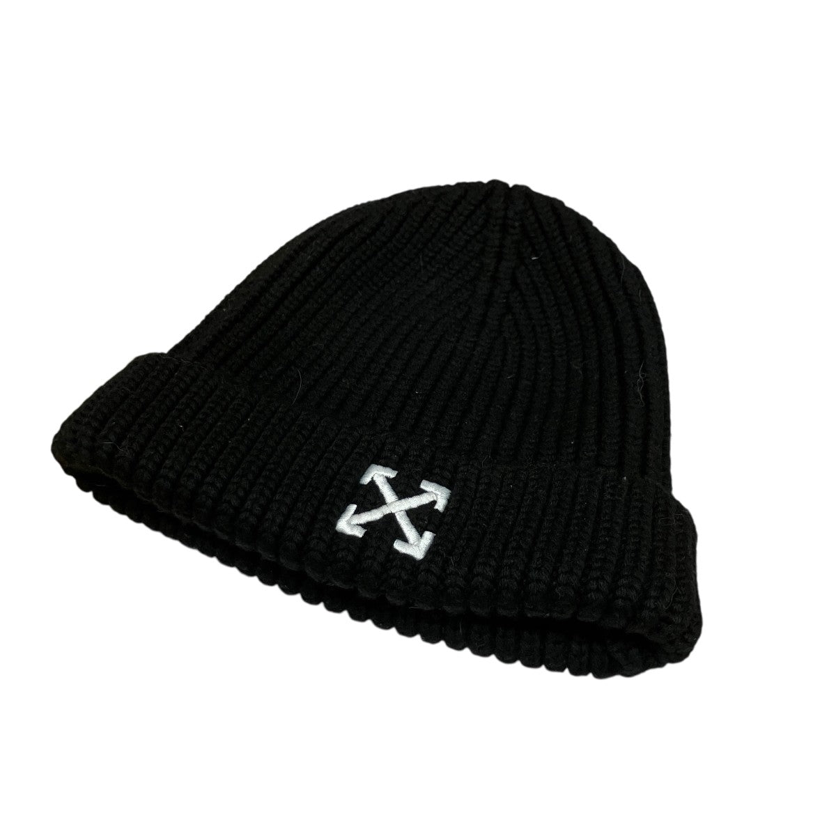 バイアスエンブロイダリーニットキャップ